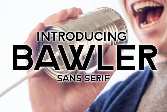 Bawler Typeface for Bold Business Branding