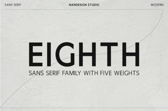 Eighth Font: A Modern Typeface for Polished Brands