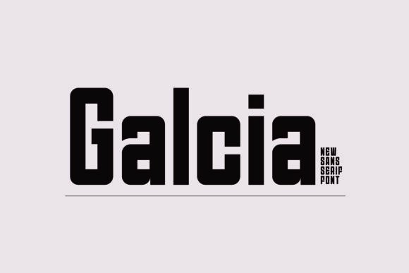 Galcia: A Modern Sans Serif Font for Makers