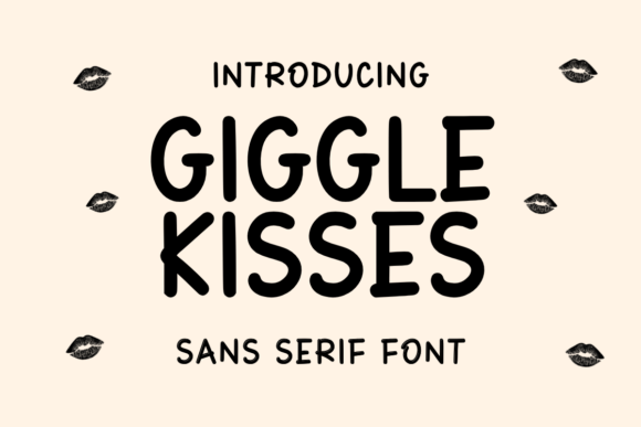 Giggle Kisses: A Playful Handwritten Font for Brands