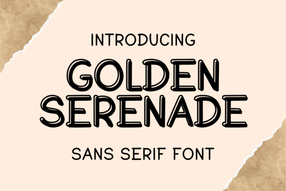Golden Serenade: A Handwritten Font for Branding