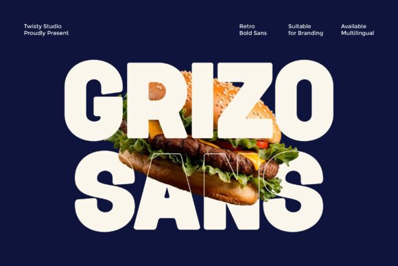 Grizo Sans: A Bold Typeface for High-Impact Campaigns