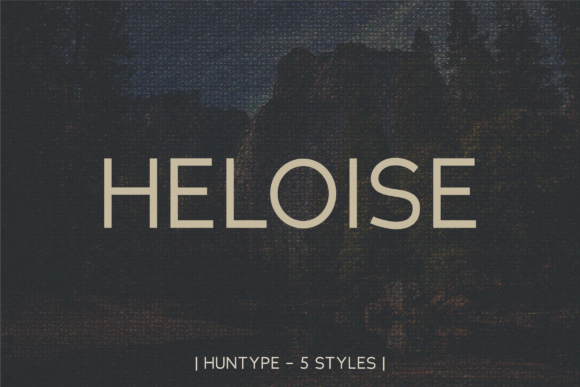 Heloise: A Modern Sans Serif Typeface for Elegant Editorial Design