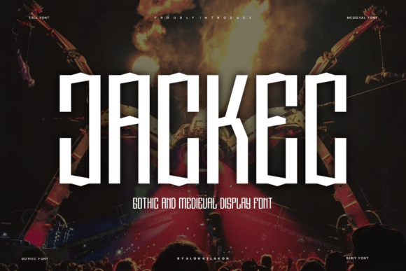 Jackec: A Bold Sans Serif Typeface for Modern Web Design