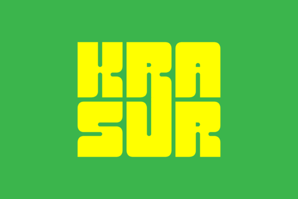 Krasur: A Bold Typeface for Modern Editorial Design