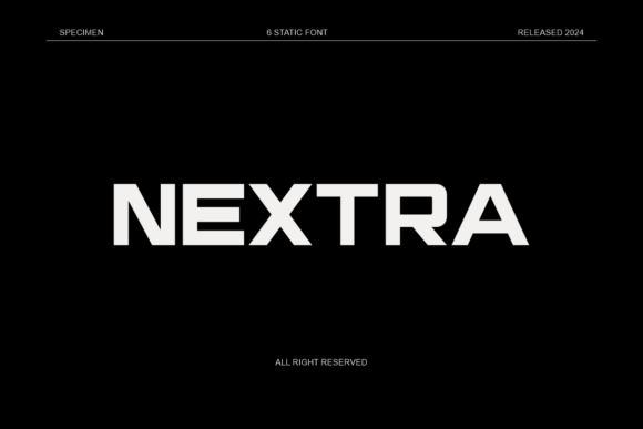 Nextra: The Modern Sans Serif Typeface for Bold Brands