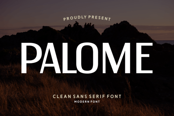 Palome Font: Modern Sans Serif for Digital Brands