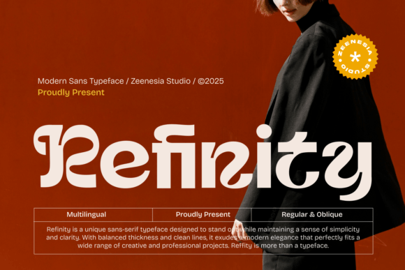 Refinity Typeface for Professional Branding