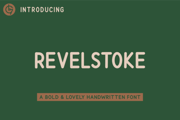 Revelstoke Font for Modern Craft Projects