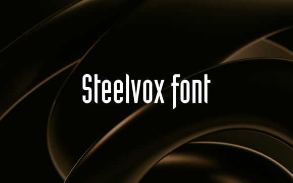 Steelvox: A Modern Sans Serif Typeface for Editorial Clarity