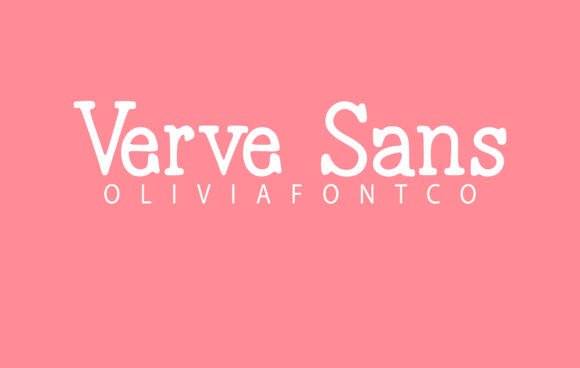 Verve: A Playful Sans Serif Font for Modern Branding