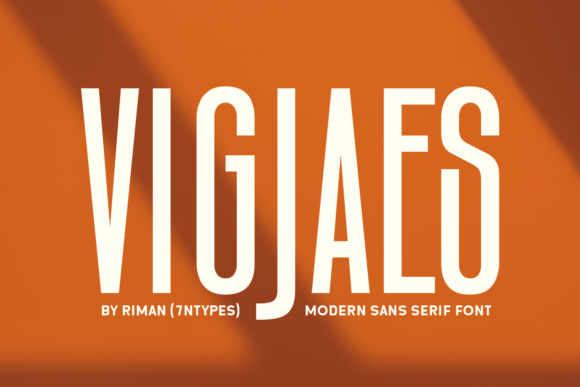 Vigjaes Font Review: A Condensed Sans Serif for Modern Design