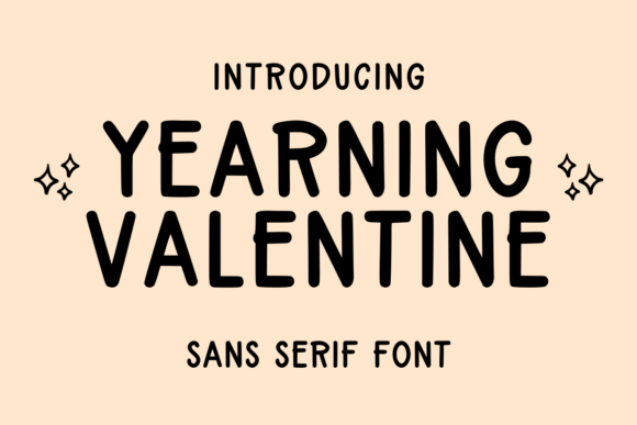 Yearning Valentine Font for Business Branding