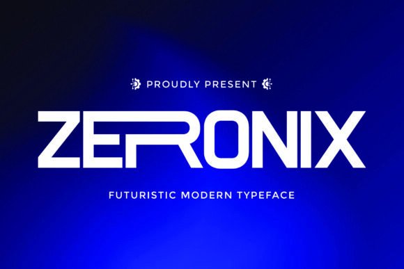 Zeronix Typeface for Modern Brand Identity